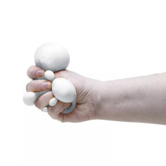 Schylling NeeDoh Snow Ball Crunch Squishy Fidget Ball Toy