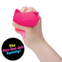 Schylling NeeDoh Cool Cats Assorted Colors Squishy Fidget Toy