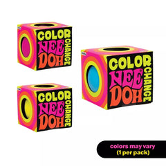 Schylling NeeDoh Color Change Squishy Fidget Ball Toy