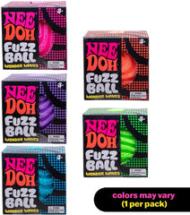 Schylling NeeDoh Fuzzball Wonder Waves Squishy Fidget Ball Toy