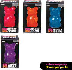 Schylling NeeDoh Gummy Bear Squishy Sensory Fidget Toy