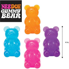 Schylling NeeDoh Gummy Bear Squishy Sensorisches Fidget Spielzeug