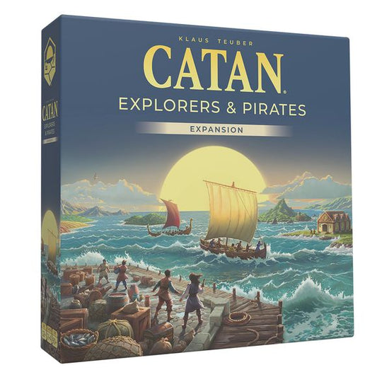 The Council of Catan rewards adventurers that brave uncharted territories and return. Who will rise to the occasion?
EXPLORE UNCHARTED TERRITORIES: Set sail to discover new islands, build settlements, and bring resources back to Catan in this thrilling expansion.
COMPLETE EXCITING MISSIONS: Take on adventurous challenges to earn rewards from the Council of Catan and prove your worth as an explorer.
NEW SCENARIOS AND MECHANICS: Introduces fresh gameplay elements like exploration, resource collection, and pi