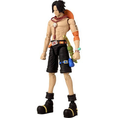Bandai Anime Heroes One Piece Portgas D. Ace 6.5-inch Action Figure