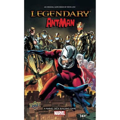 Introducing Legendary Ant-Man the 18th expansion for the Legendary family of games. This set throws you right into the microverse with the new Microscopic Size-Changing keyword. Add five new heroes to your Legendary collection including: Ant-Man, Wasp, Jocasta, Wonder Man and Black Knight! You'll have to overcome the two new Masterminds and their loyal villains if you want to thwart their plans and save the world. With four all-new schemes to utilize with your existing collection, you're sure to have a Lege