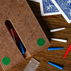 Bicycle 3 Track Cribbage Board Set