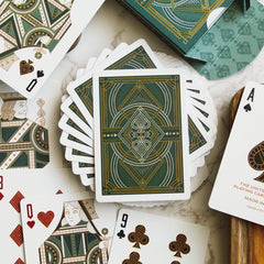 Bicycle Playing Cards: Byzantine Silver and Gold Foil
