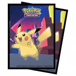 Deck Protector sleeves for Pokemon feature vibrant, full-color artwork of Pikachu. Archival-safe polypropylene materials ensure you can sleeve your cards with confidence. Sized for standard-size trading cards measuring 2.5 in. x 3.5 in.
