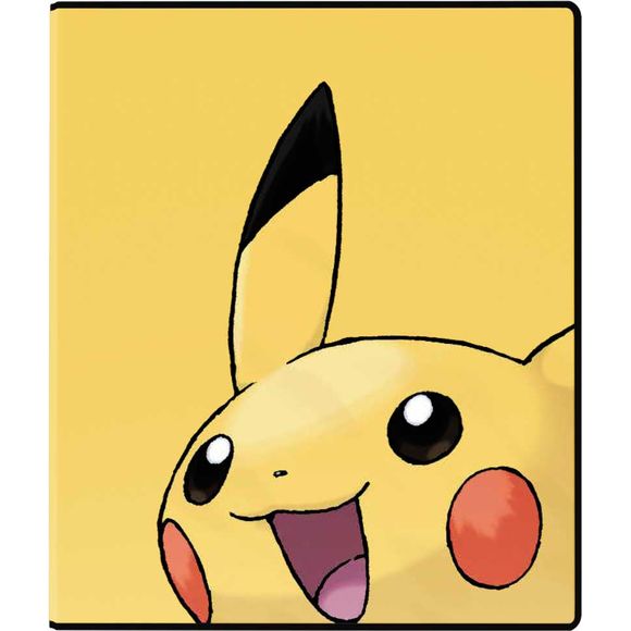 2" Albums for Pokemon feature a vibrant, full-art cover of Pikachu. Equipped with 2-inch thick D-rings, this 3-ring album is perfect for large collections of pages or organizing school work. Made in California, U.S.A. (pages sold separately)