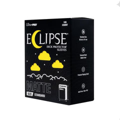 The next evolution of Ultra PRO's legendary ECLIPSE DECK PROTECTOR sleeves is here. Experience the enhanced texture, optimized shuffle feel, and the rigorously tested, consistent quality of the latest ECLIPSE formulation. Designed for competitive play and archival collections, ECLIPSE DECK PROTECTOR sleeves feature fully-opaque backings and split-resistant seals. ECLIPSE DECK PROTECTOR sleeves are available in matte and gloss fronts, standard and small sizes, and 10 vibrant colors.