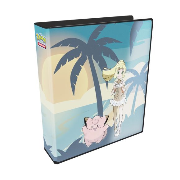<p><strong>Ultra PRO Pokémon TCG Lillie & Clefairy 2-Inch Album</strong> offers a stylish way to organize and protect a growing Pokémon card collection. Featuring vibrant full-art artwork of Lillie and Clefairy, this officially licensed binder uses sturdy 2-inch D-rings to hold a large number of compatible 3-ring trading card pages.</p>
<p>Perfect for Pokémon TCG sets, singles, decks, and collection storage, this durable album is also useful for documents or school materials. Binder pages are sold separate