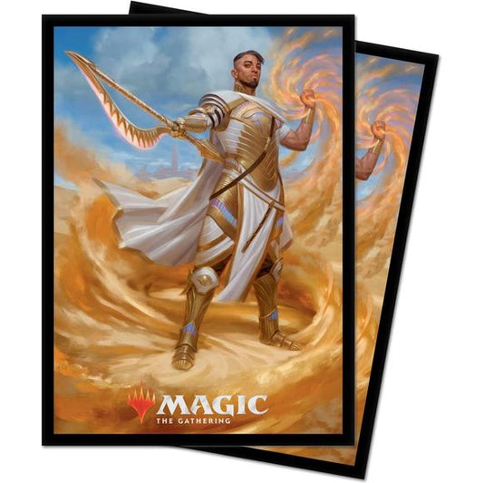 Play at your next gaming session with confidence & style using these official Magic: The Gathering Deck Protector sleeves. Made with archival-safe, polypropylene, non-PVC film, Ultra PRO's Deck Protector sleeves keep your valuable gaming and trading cards safe by providing a protective film layer around your card, keeping it from surface scratches and other wear & tear typically caused by game play.These sleeves are sized to fit standard cards with dimensions measuring 2.5" x 3.5". Made with Ultra PRO's pro
