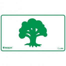 Stitched Playmats featuring popular Magic: The Gathering artwork. Made with a soft fabric top to reduce damage to cards during play and a non-slip rubber backing to keep the playmat from shifting during use, playmats enhance the gameplay experience. The stitched edges offer an added premium feel. With dimensions of approximately 24 in. x 13.5 in., a playmat also makes an excellent oversize mousepad for home or office.