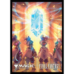 100ct Deck Protector sleeves for Magic: The Gathering(R) --- FINAL FANTASY feature a vibrant, full-color artwork and are made with our proprietary ChromaFusion Technology to prevent peeling. Archival-safe polypropylene materials ensure you can sleeve your cards with confidence. Sized for standard size trading cards measuring 2.5 in. x 3.5 in. The matte finish offers a glare-free, camera ready play experience!