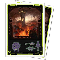 The 105ct APEX Deck Protector sleeves for Magic: The Gathering feature vibrant Edge of Eternities art from the trading card game. Archival-safe polypropylene materials ensure you can sleeve your cards with confidence. Sized for standard size trading cards measuring 2.5 in. x 3.5 in. The gloss clear front lets your foil cards shine!