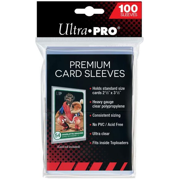 Archival-Grade, Acid-Free And Non-Pvc Premium Card Sleeves Designed To Hold Standard 2-1/2' X 3-1/2' Cards. Made From Heavy-Gauge Clear Polypropylene For Improved Protection. Ideal For Use With Toploaders. 100 Count Per Pack.