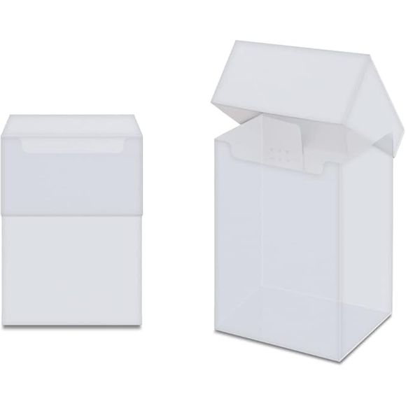 Deck Box For Collectible Cardsholds Up To 80 Standard Size Gaming Cards In Ultrapro Deck Or Card Protectors