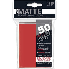 Ultra Clear Professional Matte Deck Protector Sleeves - Easy Shuffling. Ideal For Tournaments - Non Glare / Non Reflective - Acid Free / No Pvcee / No Pvc. Fits Inside Ultra Pro 9 Pocket Pages. 50 Sleeves ideal for gaming and collecting.