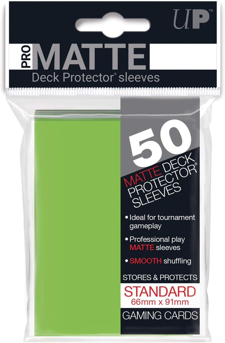 Holds And Protects Standard Size Gaming Cards. Highest Clarity. Acid Free, No Pvc. 50 Sleeves ideal for gaming and collecting.