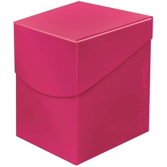 Holds up to 110 Standard gaming sleeved cards. Self-locking lid design with thumb notch for easy access to cards.