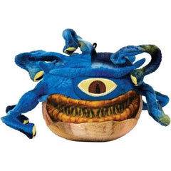 Love him or fear him, the Xanathar craves power and flattery over all things! This comfy pouch, sized to fit dice and/or other small accessories, is made of soft plush material. A heavy duty zippered pouch on the inside is perfect for gaming dice, tokens or anything else! The Xanathar Beholder comes with a carabiner style attachable hook for storage on the go!