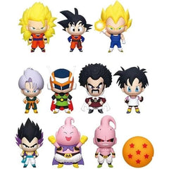 Monogram Dragon Ball Z 3D-Schaumstoffmagnet Figürlicher Schlüsselanhänger Taschenclip Überraschungstüte – 1 Zufällig
