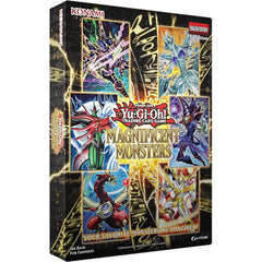 Each box of Magnificent Monsters contains:
• 3 x 5-card packs
• 3 Secret Rares with a chance to upgrade to Starlight Rare