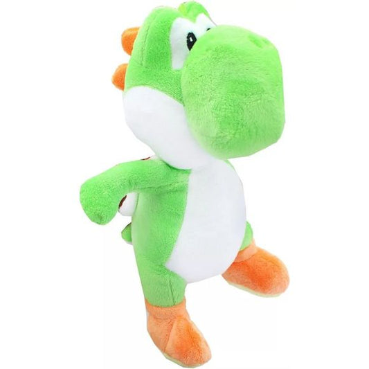 Introducing the Super Mario Classic Green Yoshi 10.5 inch plush - the perfect addition to any Super Mario fan's collection! This officially licensed plush toy features Yoshi One of the key selling points of this toy is its high-quality craftsmanship. Made from soft, durable materials, this plush toy is perfect for snuggling up with or displaying proudly on a shelf. Its 10.5-inch size makes it the perfect size for both playtime and decoration.