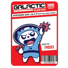 These solid color sleeves hold standard size cards. Clear side uses non-glare matte material for softer feel and smoother shuffle. Stores and protects standard sized cards. 100 sleeves per package. 66 x 91mm size sleeves for card games, perfect for Pokemon, Magic: the Gathering, Digimon, One Piece, and other card games!
