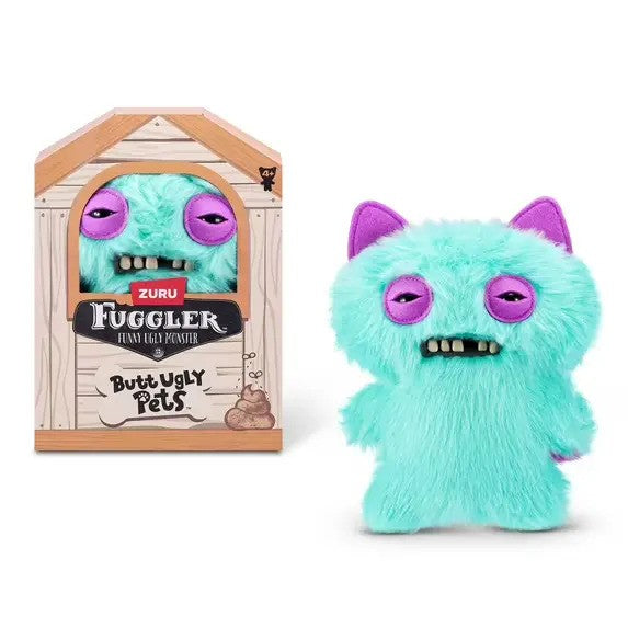 ZURU Fuggler Butt Ugly Pets “Yawper” Pomeranian 9-inch stuffed plush – a weird, chaotic Fuggler pet plush. People usually adopt a pet for warmth, love, and companionship… but Yawper isn’t your ordinary Pomeranian. He looks like a pet, sounds like a pet… but don’t be fooled — he’s 100% Fuggler, mid-yawn and mischief-ready. This fluffy little chaos agent brings all the joy of a pet with an extra dose of trouble.
Approx. 9 inches / 22cm tall, super-soft plush. Part of the Butt Ugly Pets line — there are 10 to