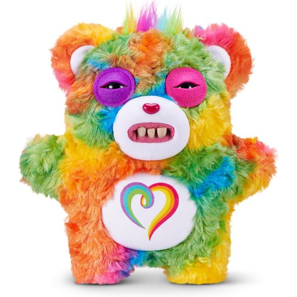 The chaos just got cuddly! Sweet meets scary in the Fuggler x Care Bears 9 inch/22cm plush collection! These medium-sized plush stuffed animals look like care-filled cuties at first glance, but their grins and teeth tell another story. These plush weirdos tried to copy the Care Bears… but something went hilariously wrong. Perfect for kids, tweens, teens, and nostalgic adult collectors, this soft plush is great for pretend play, cosplay, or hilarious display. Some feature the rare Butt-on Hole, adding collec