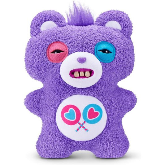 The chaos just got cuddly! Sweet meets scary in the Fuggler x Care Bears 9 inch/22cm plush collection! These medium-sized plush stuffed animals look like care-filled cuties at first glance, but their grins and teeth tell another story. These plush weirdos tried to copy the Care Bears… but something went hilariously wrong. Perfect for kids, tweens, teens, and nostalgic adult collectors, this soft plush is great for pretend play, cosplay, or hilarious display. Some feature the rare Butt-on Hole, adding collec