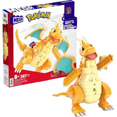 Watch Dragonite take flight with this building set featuring the innovative Motion Brick. Follow step-by-step instructions to build the Pokémon, then turn the crank to make the poseable Dragonite’s wings flap.