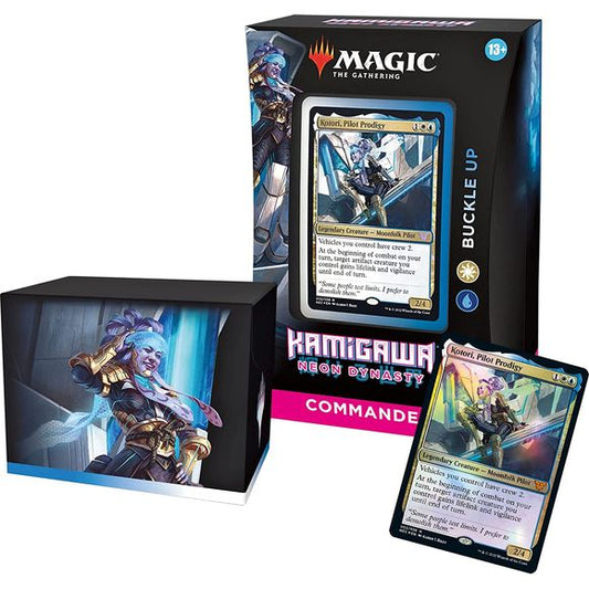 Magic The Gathering MTG Kamigawa Neon Dynasty Commander Deck Buckle Up | Galactic Toys & Collectibles