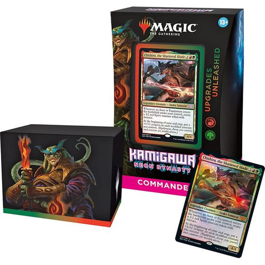 Magic The Gathering MTG Kamigawa Neon Dynasty Commander Deck Upgrades Unleashed | Galactic Toys & Collectibles