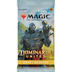 Each Draft Booster contains 15 cards and 1 token/ad card, including a combination of 1 card of rarity Rare or higher and 3 Uncommon, 10 Common, and 1 Land cards. Traditional Foil Borderless Mythic Planeswalker in <1% of boosters. Traditional Foil of any rarity replaces a Common in 33% of boosters.