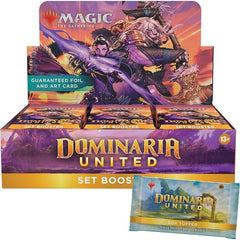 Magic the Gathering MTG Dominaria United Set Booster Box Display