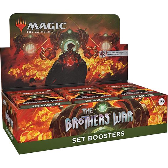 Magic: The Gathering The Brothers’ War Set Booster Box | 30 Packs (360 Magic Cards) | Galactic Toys & Collectibles