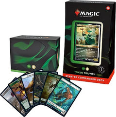 Magic: The Gathering Starter Commander Deck - Token Triumph (Green-White) | Galactic Toys & Collectibles
