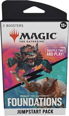 Contains 2 Foundations Jumpstart packs. Ready to play right out of the box!
