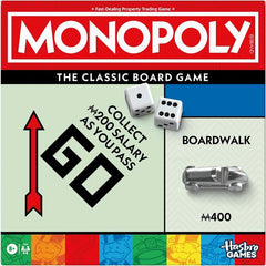 Players take the part of land owners, attempting to buy and then develop their land. Income is gained by other players visiting their properties and money is spent when they visit properties belonging to other players. When times get tough, players may have to mortgage their properties to raise cash for fines, taxes and other misfortunes. The goal of the game is to be the last player remaining with any money.