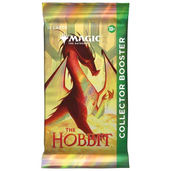 Release Date 8/14/2026
Return to Middle-earth and experience a timeless tale's grand beginning! Set out from The Shire with Bilbo, Gandalf, and their company of Dwarves in pursuit of fortune, adventure, and the dreadful Dragon Smaug. Amass and recruit your armies in the shadow of The Lonely Mountain, then battle it out to claim the treasures of Erebor!
Contents:
• 15 Magic: The Gathering cards
• May contain these cards: HOB 1–188, 194–312; HOC 1–106
• 0–2 Surge Foil and 11–13 Traditional Foil cards
• 5 card