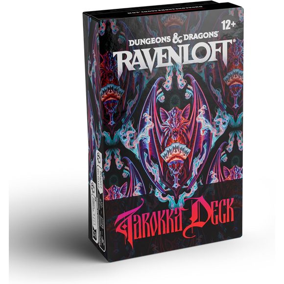 Will your players be blessed with good fortune or besieged with darkness and dread? Divine what the future holds with this mystical, fully illustrated Tarokka deck, capable of foreshadowing Darklord encounters or even creating entirely new Domains of Dread.
Contents:
54 Tarokka cards
Instruction booklet