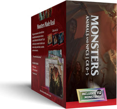 Dungeons & Dragons Reference Cards Monsters Animals and NPCS D&D