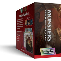 Dungeons & Dragons Reference Cards Monsters Animals and NPCS D&D