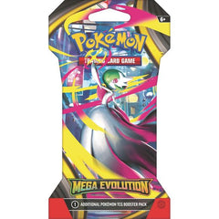 Mega Evolve Your Strength to the Next Stage! Striving to become stronger, Pokémon of all types are putting everything on the line to become Mega Evolution Pokémon ex! Harness the strong aura of Mega Lucario ex, embrace the overflowing power of Mega Gardevoir ex, and team up with more of these powerful Pokémon that boast devastating attacks and massive HP. But consider your strategy carefully—extra power brings extra risks! Choose your Pokémon partners and prepare for the biggest battles you’ve ever seen in