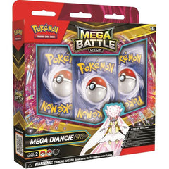 Pokemon TCG Mega Battle Deck Mega Diancie ex or Mega Gengar ex - 1 Random