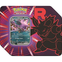 Pokemon TCG: Team Rocket Tin (1 Tin At Random)