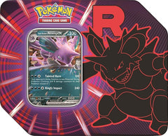 Pokemon TCG: Team Rocket Tin (1 Tin At Random)