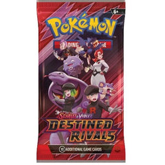 Each Scarlet & Violet— Destined Rivals booster Pack contains 10 Cards